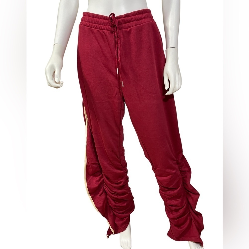 Side Slit Raffle Strip Sweatpants
New - Picture 3 of 7